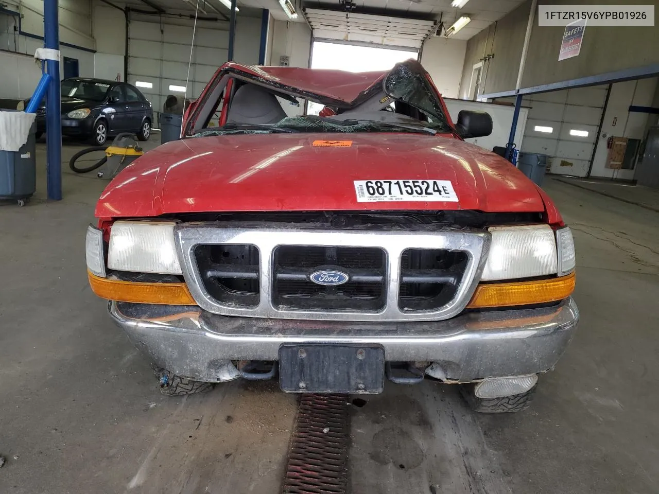 2000 Ford Ranger Super Cab VIN: 1FTZR15V6YPB01926 Lot: 68715524