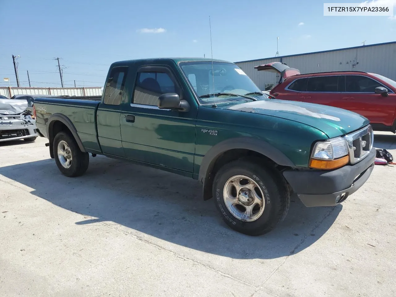 1FTZR15X7YPA23366 2000 Ford Ranger Super Cab