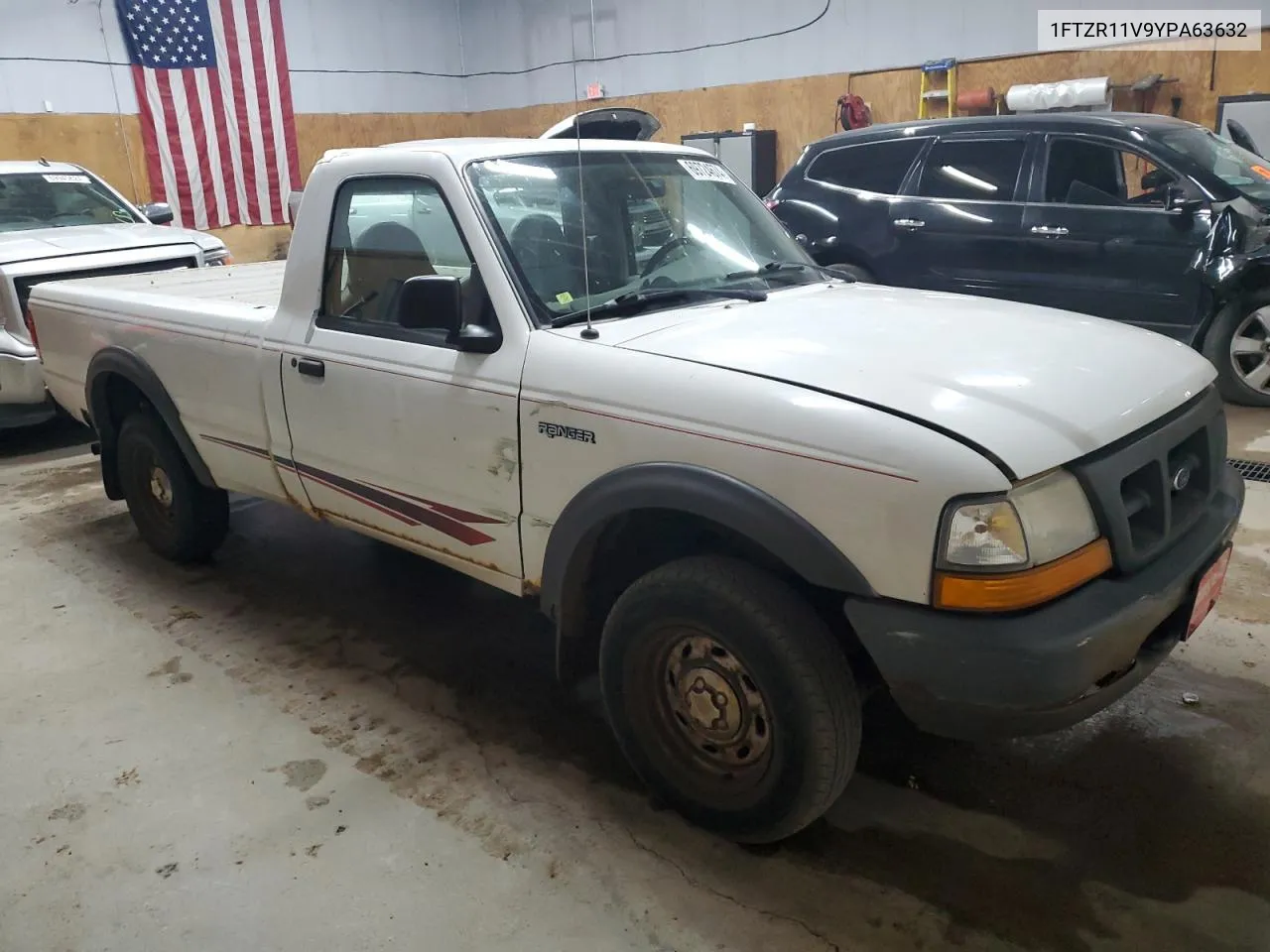 1FTZR11V9YPA63632 2000 Ford Ranger