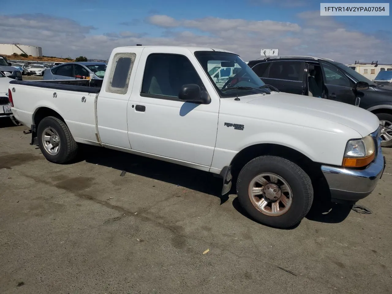 2000 Ford Ranger Super Cab VIN: 1FTYR14V2YPA07054 Lot: 72090454