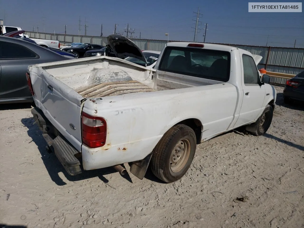 2001 Ford Ranger VIN: 1FTYR10EX1TA81485 Lot: 65048673