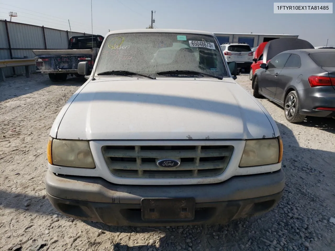 2001 Ford Ranger VIN: 1FTYR10EX1TA81485 Lot: 65048673