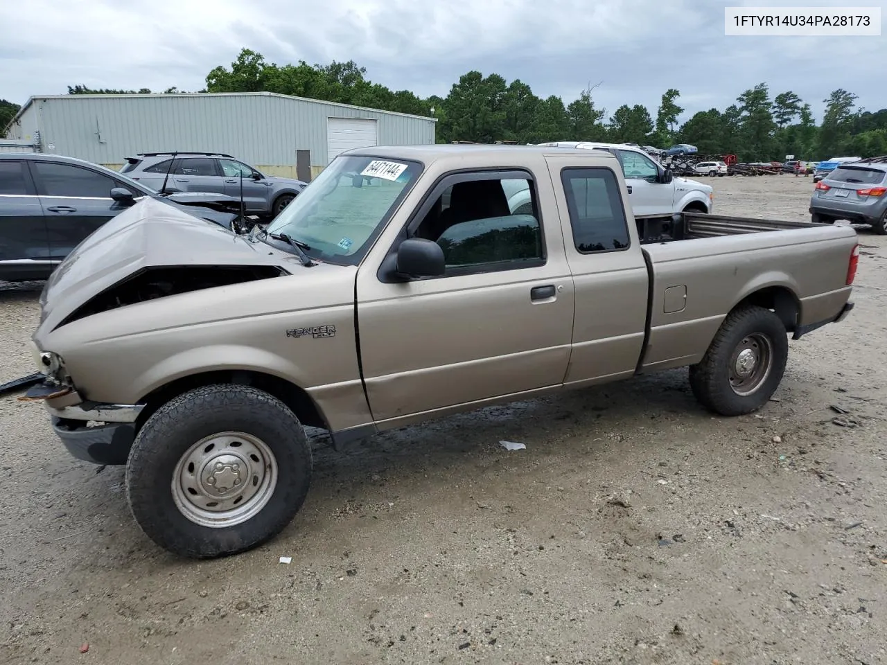 1FTYR14U34PA28173 2004 Ford Ranger Super Cab