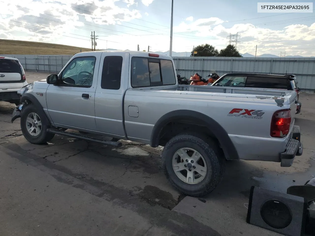 2004 Ford Ranger Super Cab VIN: 1FTZR45E24PA32695 Lot: 71030484