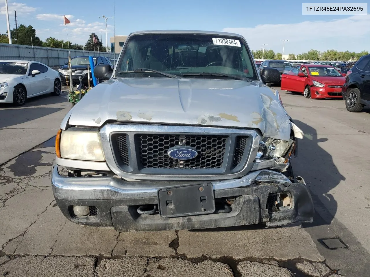 2004 Ford Ranger Super Cab VIN: 1FTZR45E24PA32695 Lot: 71030484