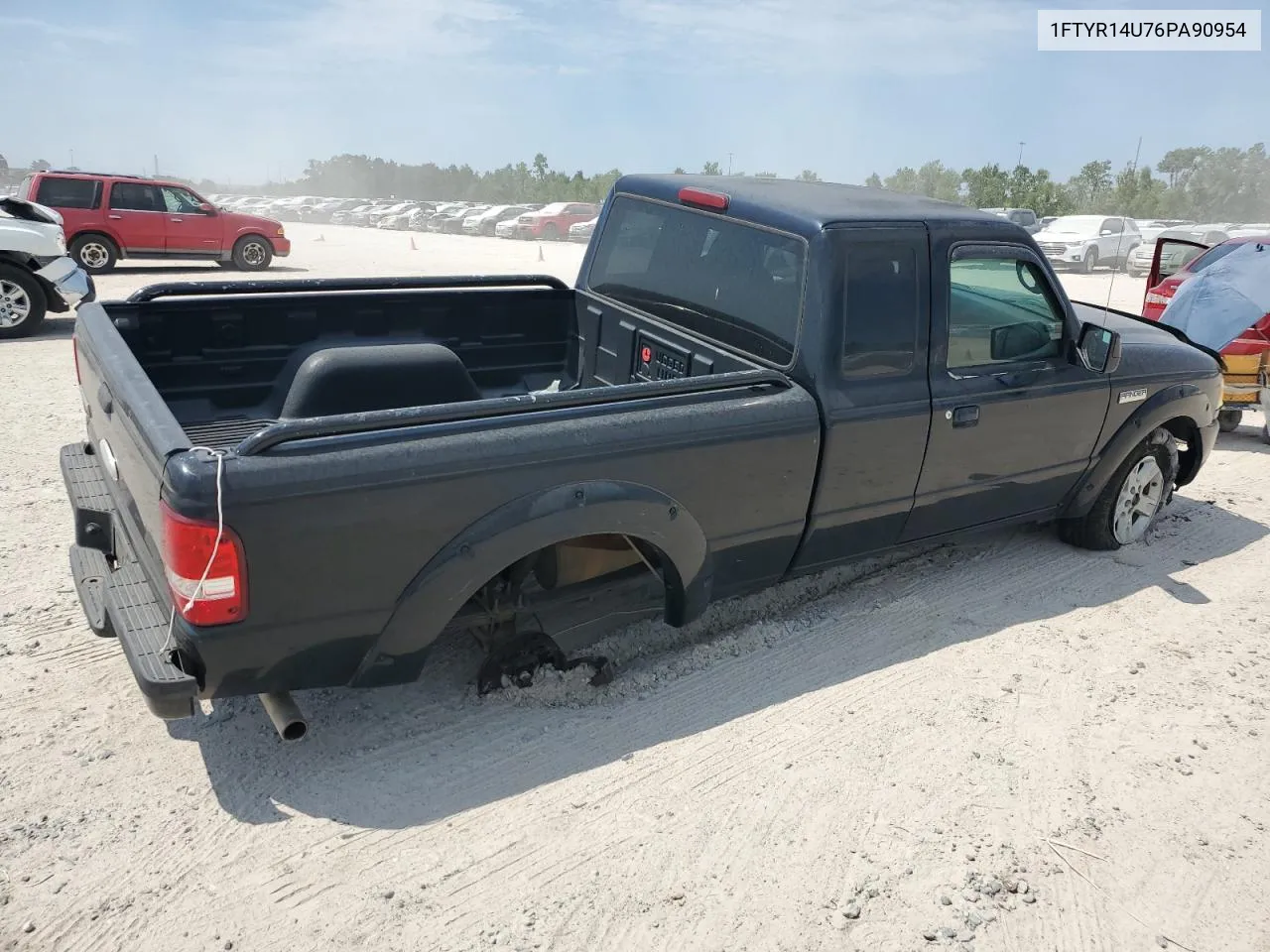 1FTYR14U76PA90954 2006 Ford Ranger Super Cab