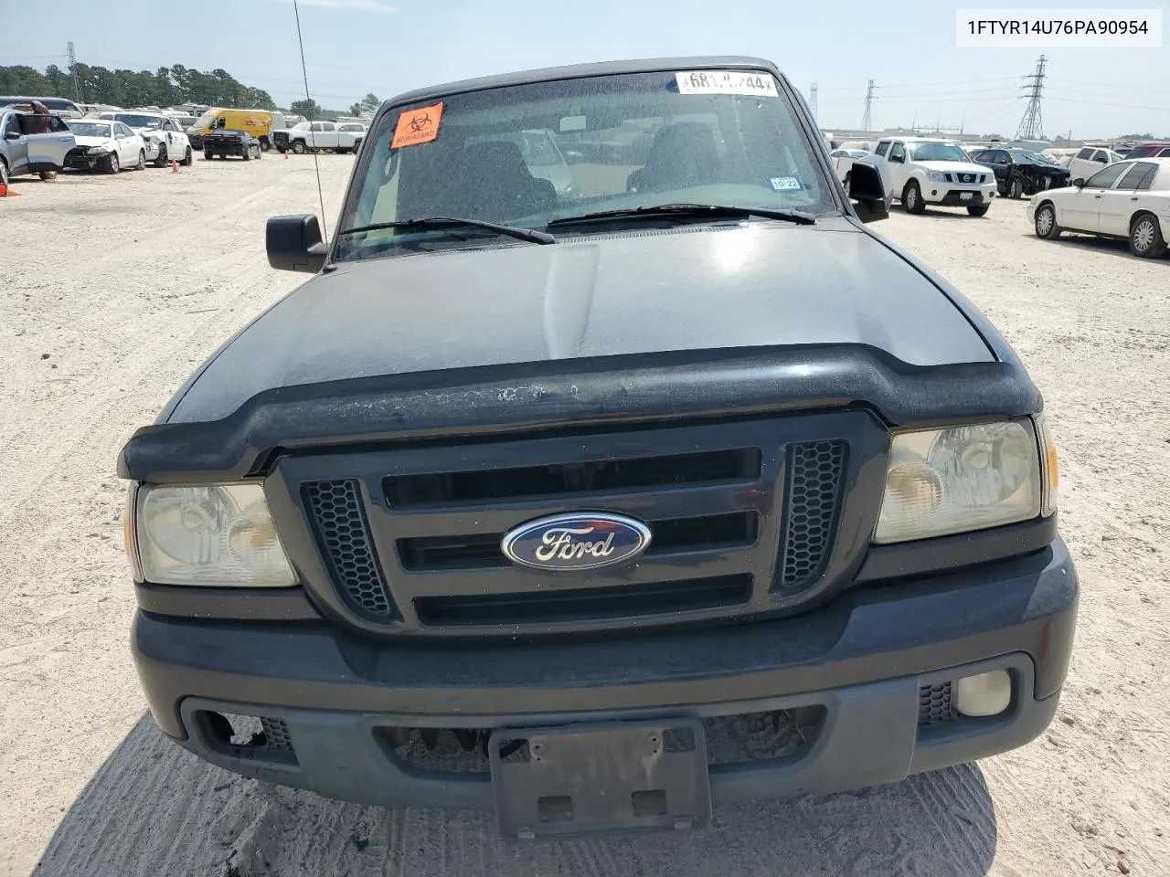 2006 Ford Ranger Super Cab VIN: 1FTYR14U76PA90954 Lot: 68125244