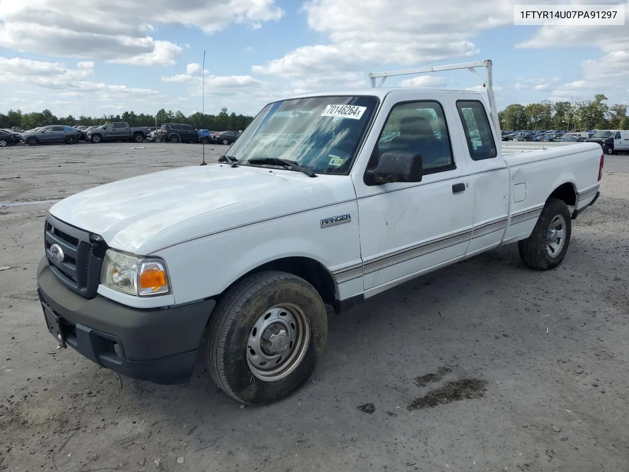 2007 Ford Ranger Super Cab VIN: 1FTYR14U07PA91297 Lot: 70146264