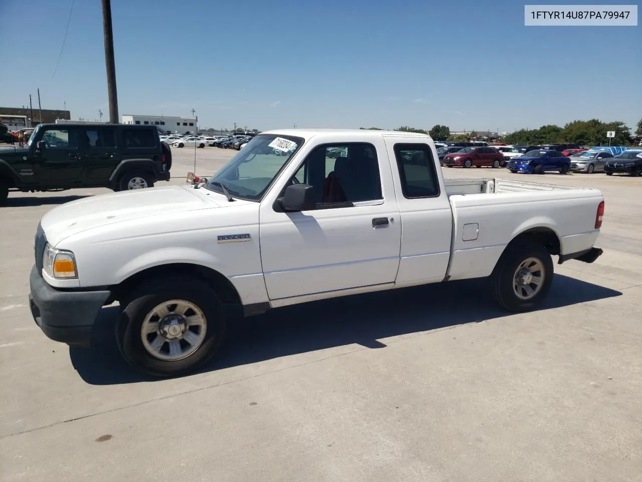 2007 Ford Ranger Super Cab VIN: 1FTYR14U87PA79947 Lot: 71168284