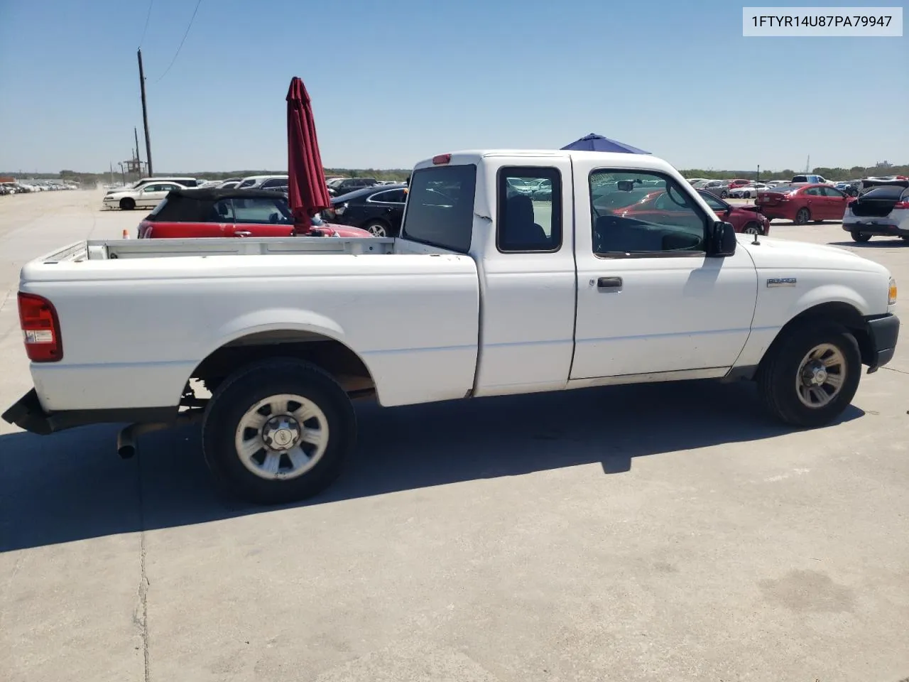 2007 Ford Ranger Super Cab VIN: 1FTYR14U87PA79947 Lot: 71168284