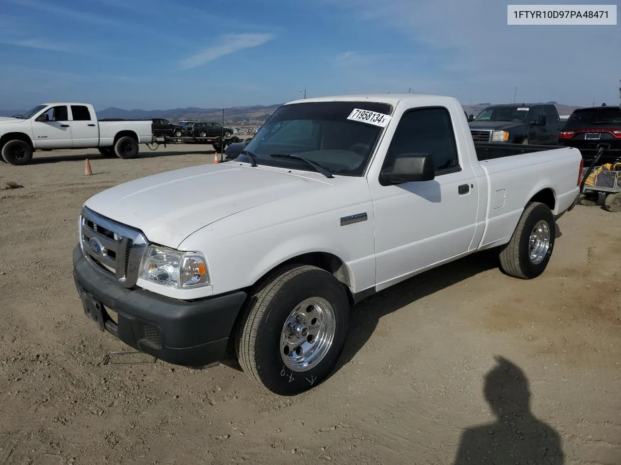 1FTYR10D97PA48471 2007 Ford Ranger