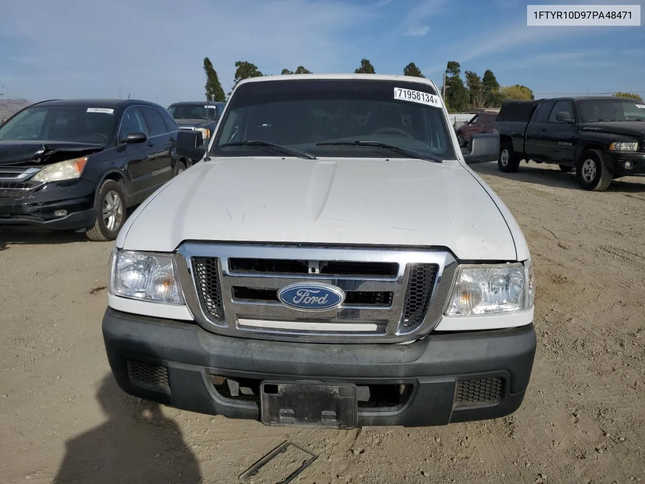 2007 Ford Ranger VIN: 1FTYR10D97PA48471 Lot: 71958134