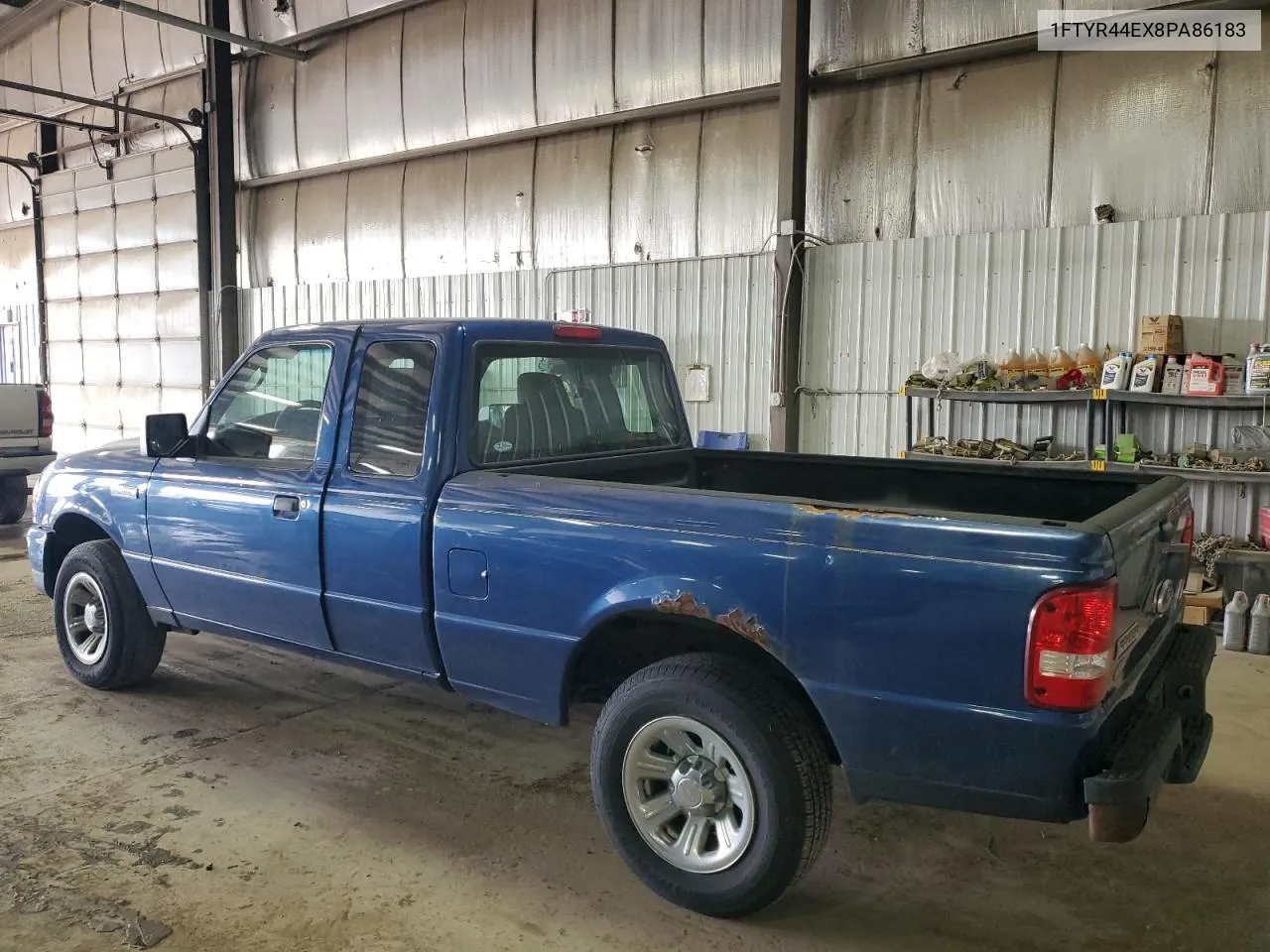 2008 Ford Ranger Super Cab VIN: 1FTYR44EX8PA86183 Lot: 71495024