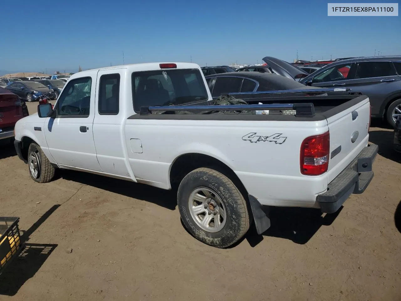 2008 Ford Ranger Super Cab VIN: 1FTZR15EX8PA11100 Lot: 72346594