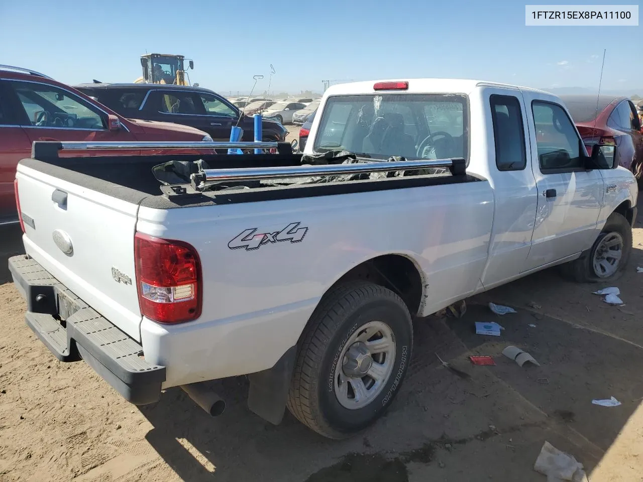 2008 Ford Ranger Super Cab VIN: 1FTZR15EX8PA11100 Lot: 72346594