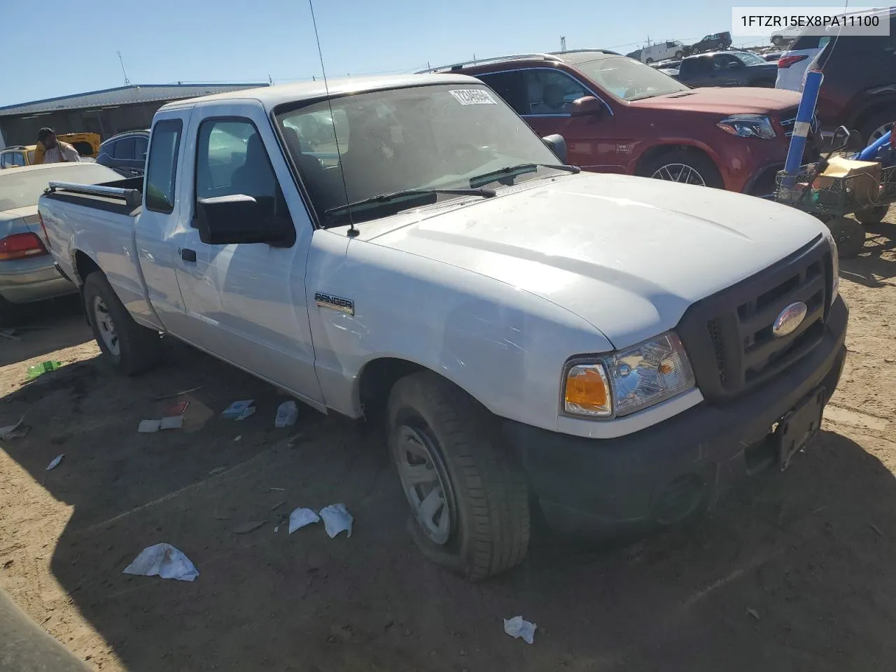 2008 Ford Ranger Super Cab VIN: 1FTZR15EX8PA11100 Lot: 72346594