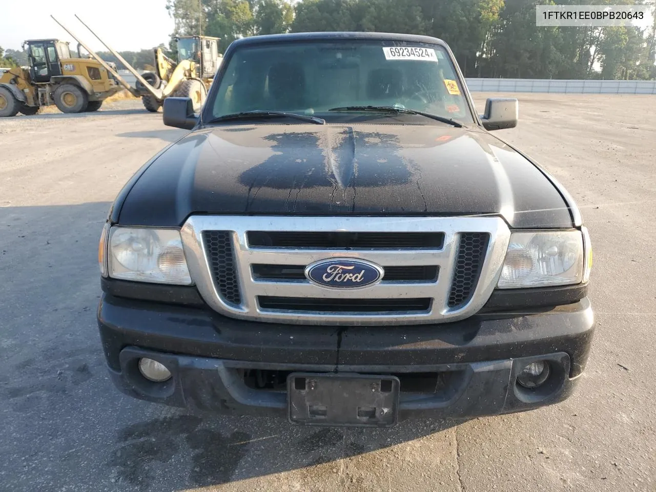 2011 Ford Ranger Super Cab VIN: 1FTKR1EE0BPB20643 Lot: 69234524