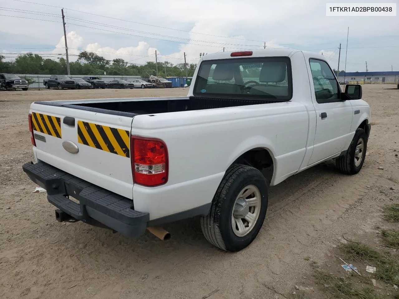 2011 Ford Ranger VIN: 1FTKR1AD2BPB00438 Lot: 69872114