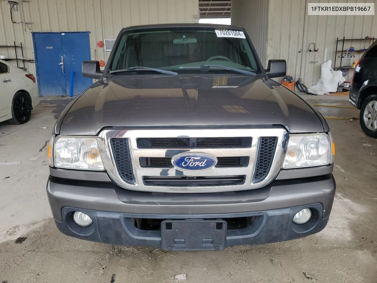 2011 Ford Ranger Super Cab VIN: 1FTKR1EDXBPB19667 Lot: 70201504