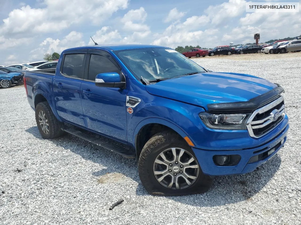 2019 Ford Ranger Xl VIN: 1FTER4FH8KLA43311 Lot: 61870734