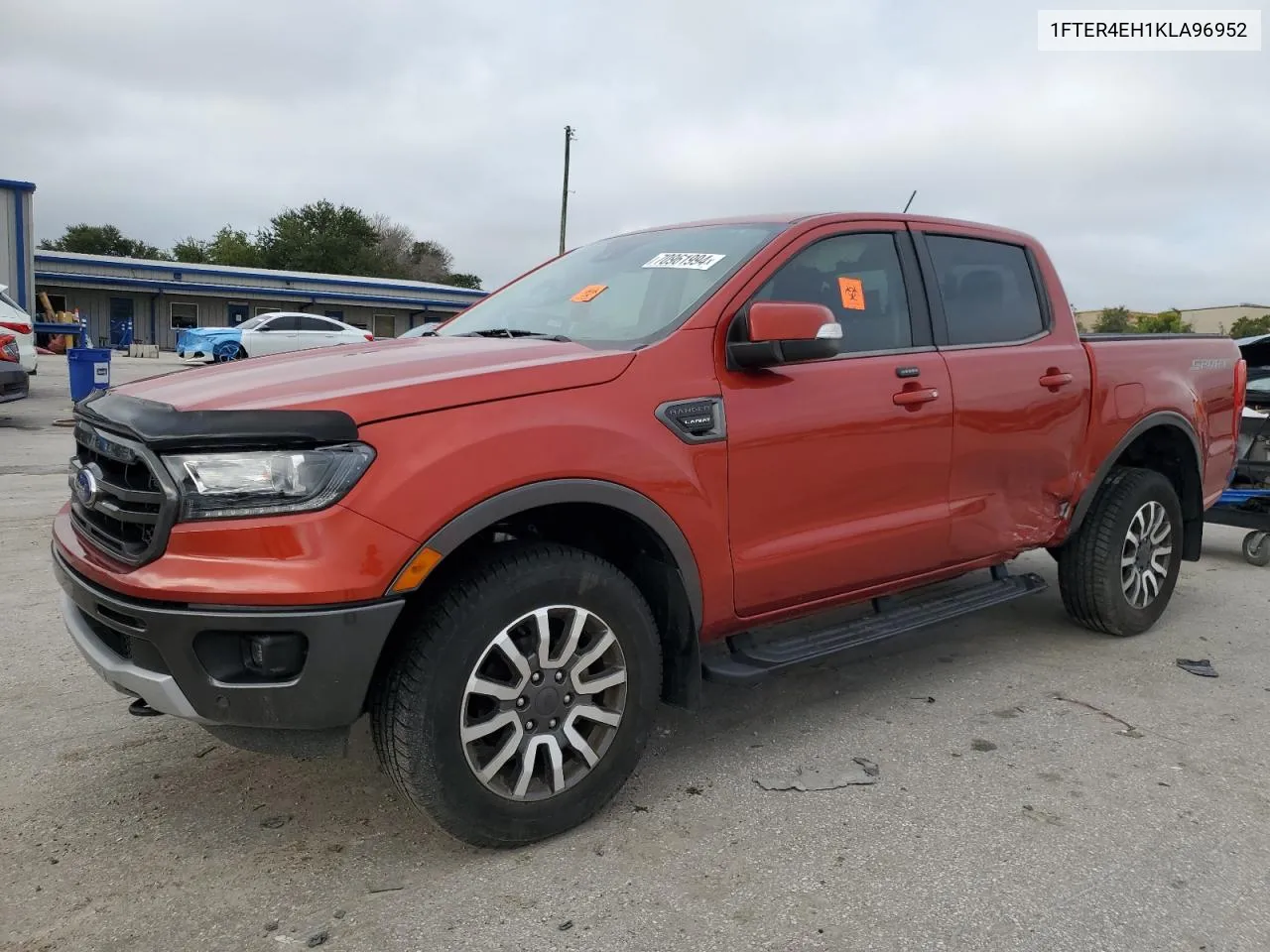 2019 Ford Ranger Xl VIN: 1FTER4EH1KLA96952 Lot: 70961994