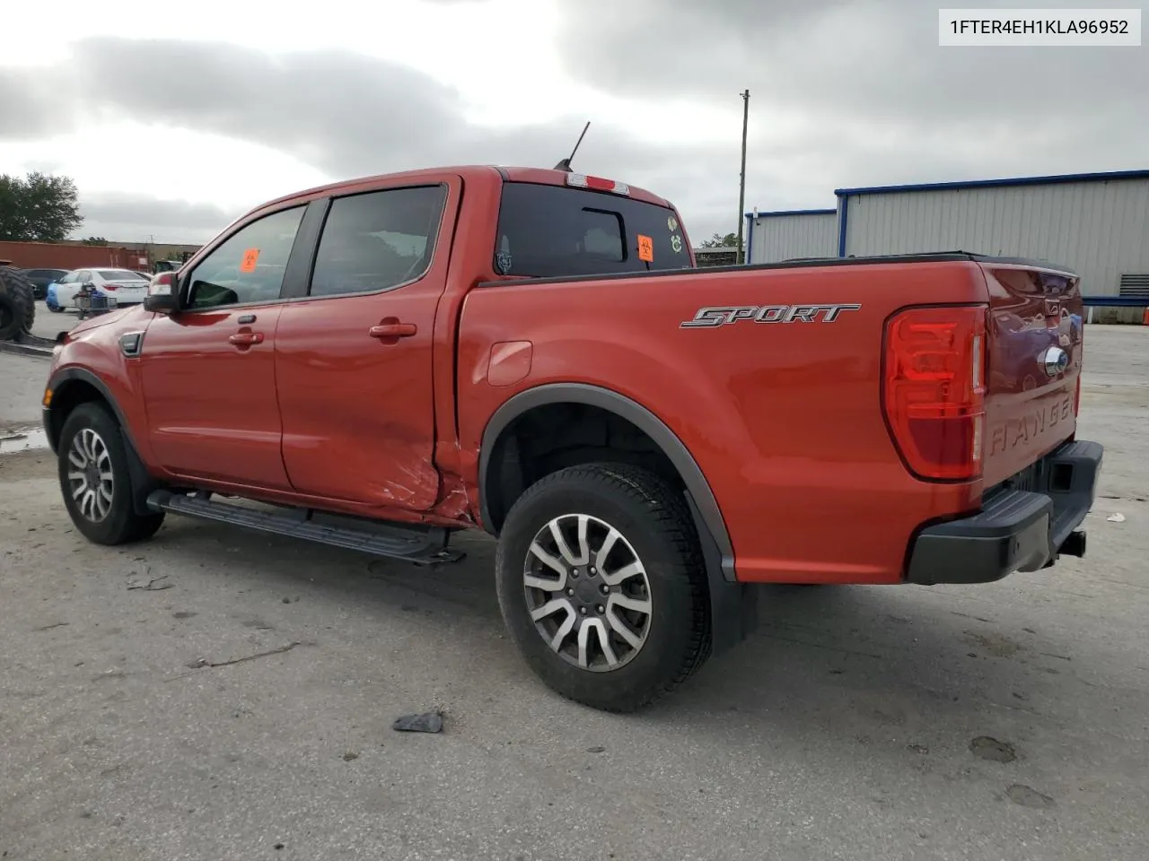 2019 Ford Ranger Xl VIN: 1FTER4EH1KLA96952 Lot: 70961994