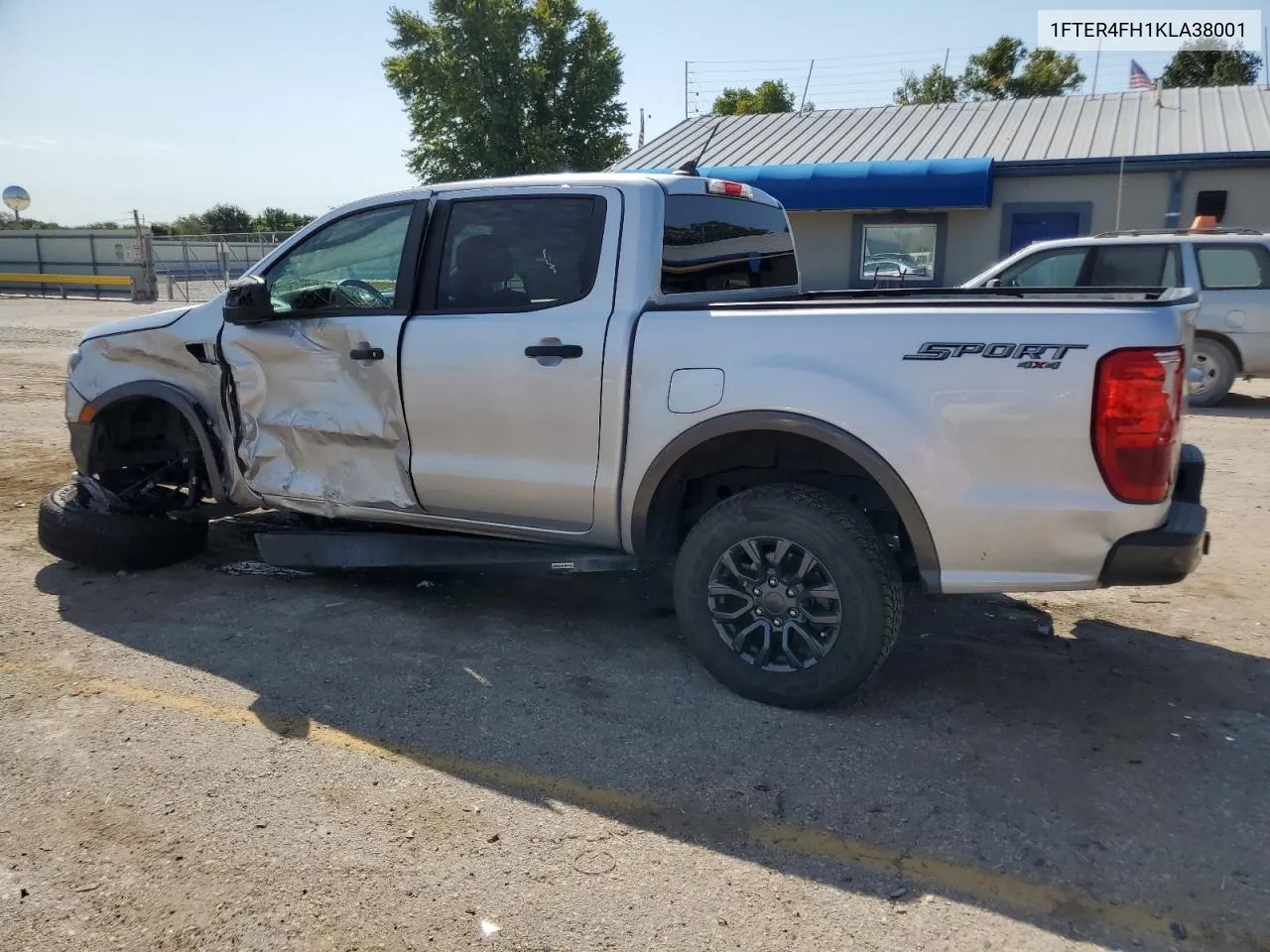 2019 Ford Ranger Xl VIN: 1FTER4FH1KLA38001 Lot: 72061104