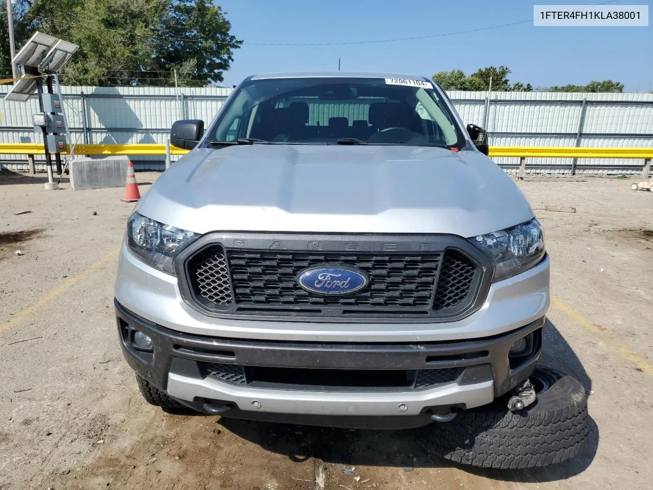 2019 Ford Ranger Xl VIN: 1FTER4FH1KLA38001 Lot: 72061104