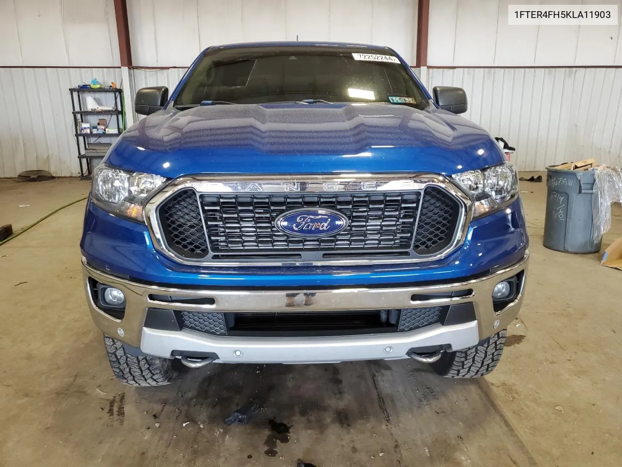 2019 Ford Ranger Xl VIN: 1FTER4FH5KLA11903 Lot: 72252244