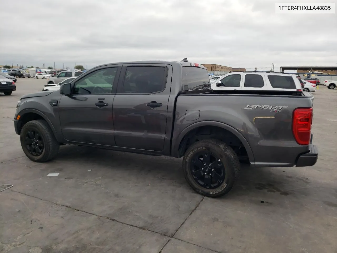 2020 Ford Ranger Xl VIN: 1FTER4FHXLLA48835 Lot: 70627944