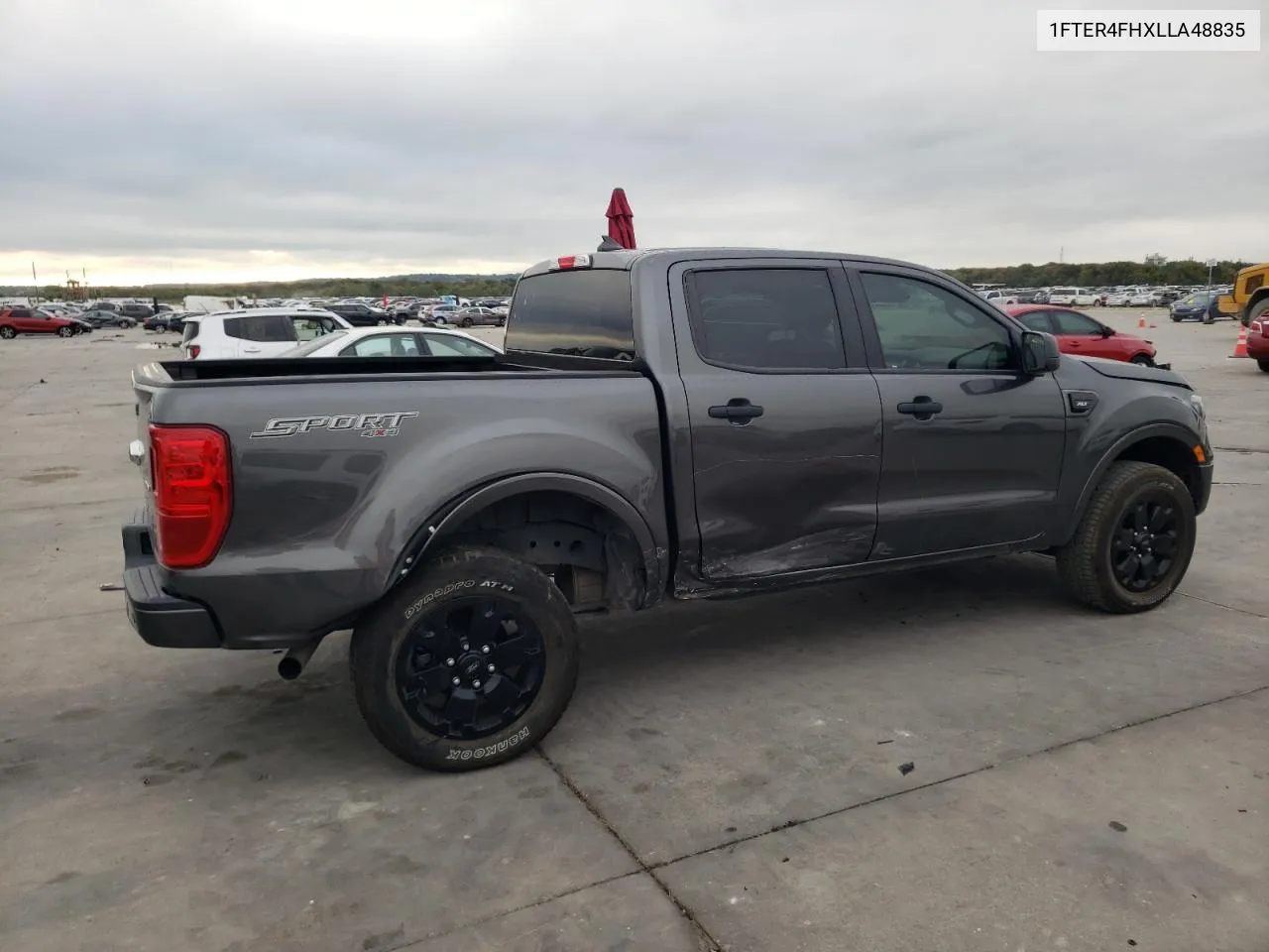 2020 Ford Ranger Xl VIN: 1FTER4FHXLLA48835 Lot: 70627944