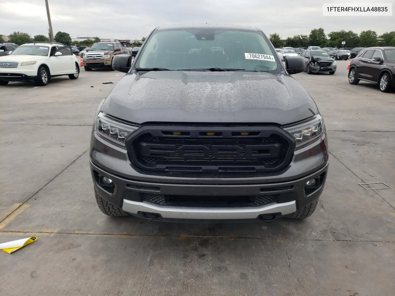 2020 Ford Ranger Xl VIN: 1FTER4FHXLLA48835 Lot: 70627944