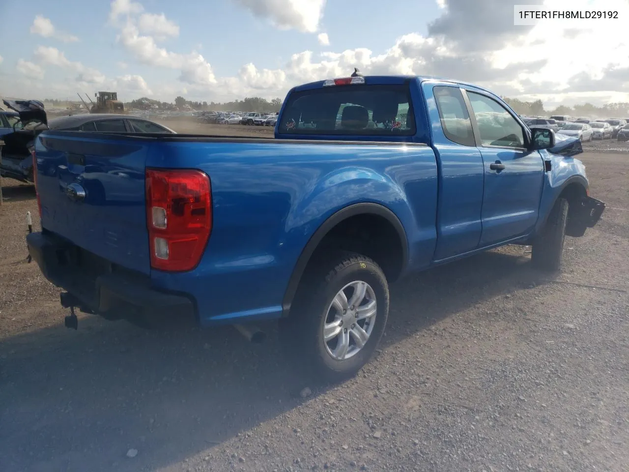 2021 Ford Ranger Xl VIN: 1FTER1FH8MLD29192 Lot: 67953334