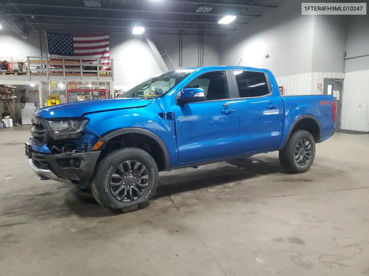 2021 Ford Ranger Xl VIN: 1FTER4FH9MLD10247 Lot: 71581924