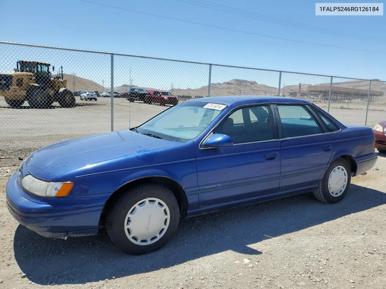 1994 Ford Taurus Gl VIN: 1FALP5246RG126184 Lot: 67615014