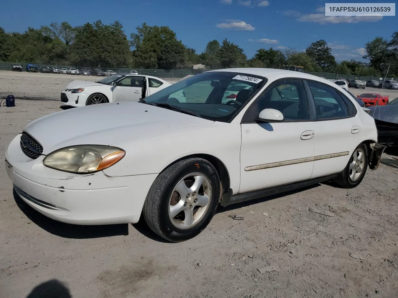 2001 Ford Taurus Se VIN: 1FAFP53U61G126539 Lot: 71175824