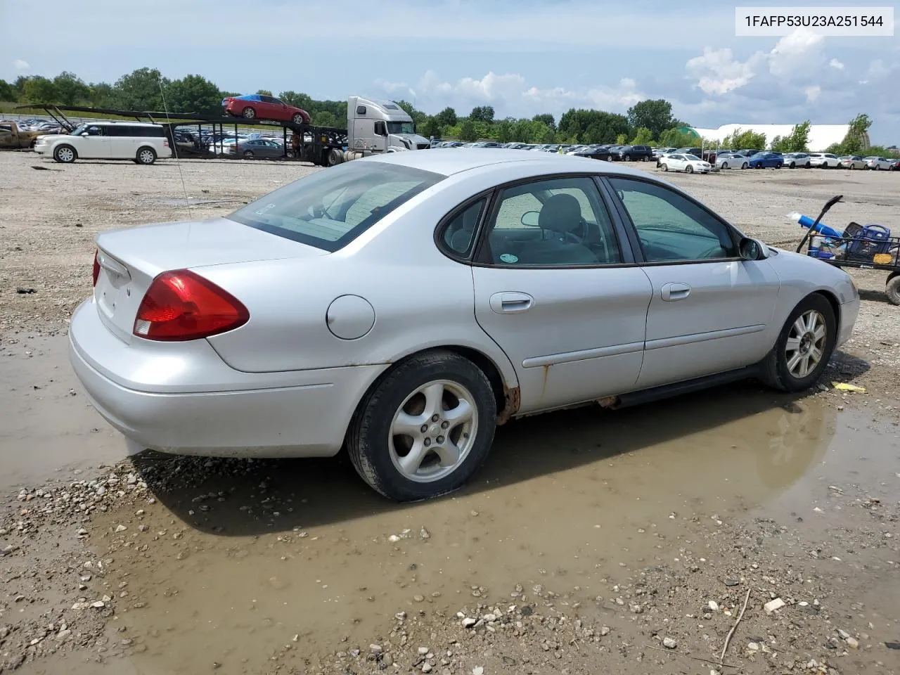 2003 Ford Taurus Se VIN: 1FAFP53U23A251544 Lot: 65295494