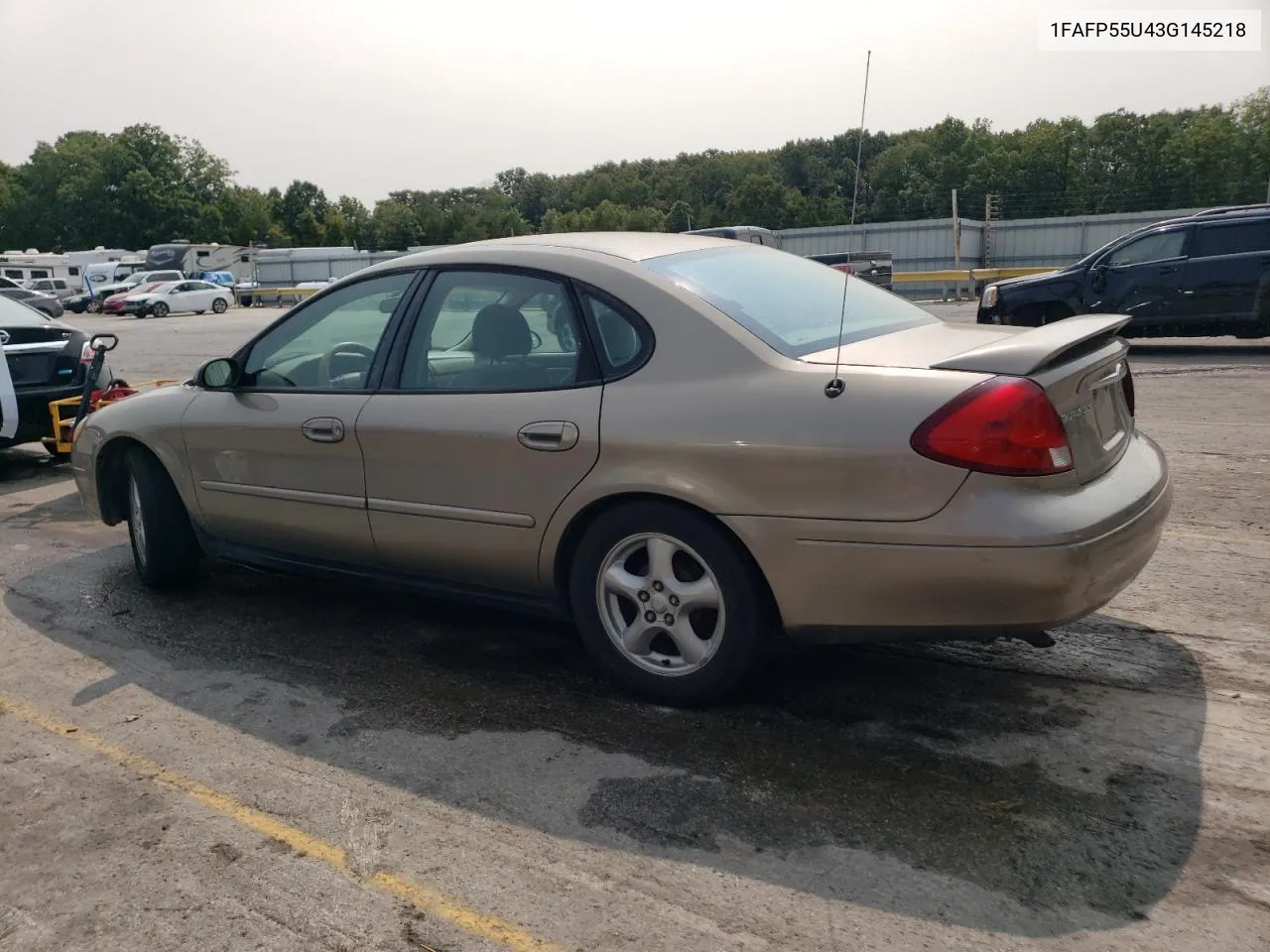 2003 Ford Taurus Ses VIN: 1FAFP55U43G145218 Lot: 70193994