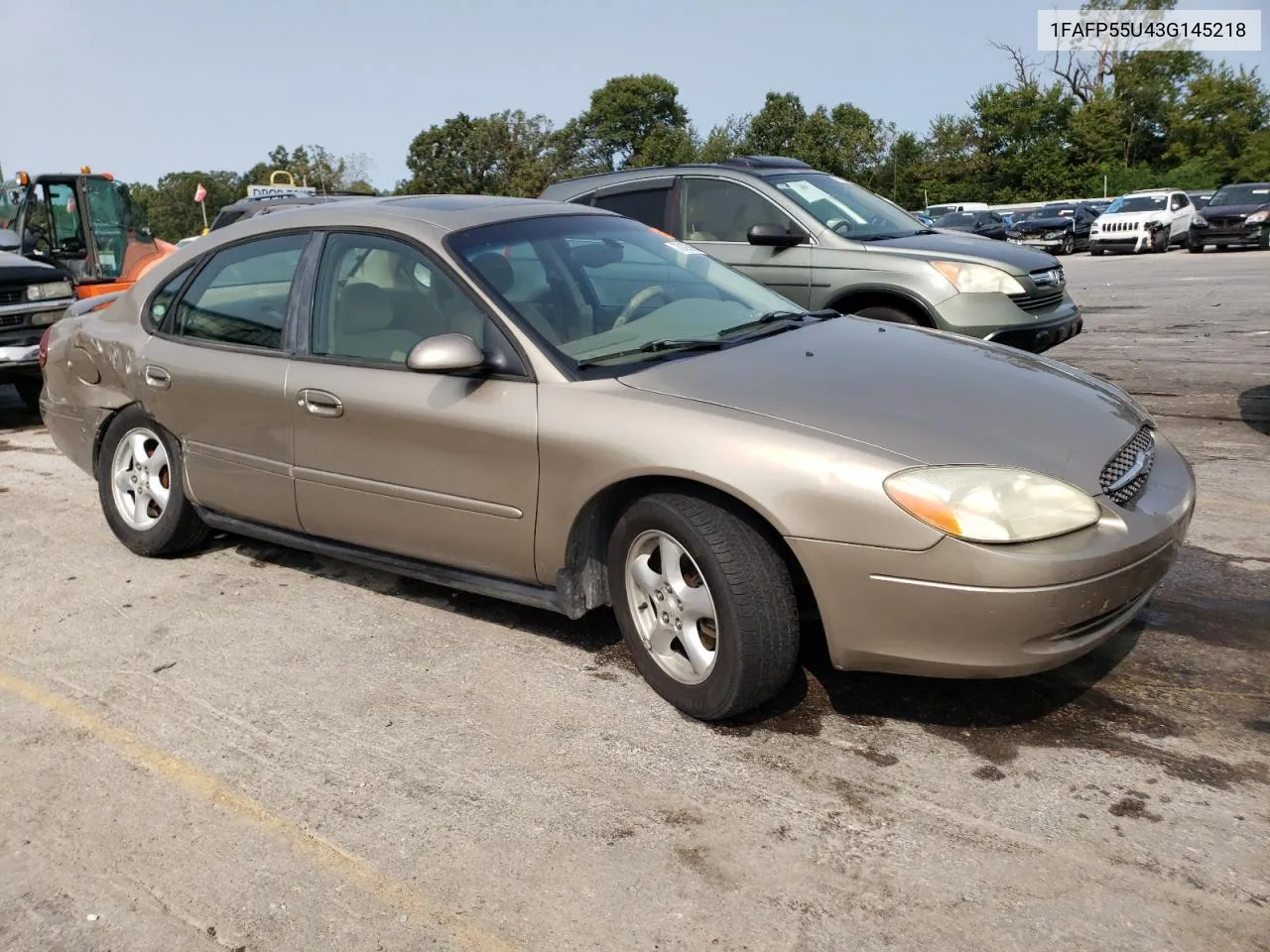 2003 Ford Taurus Ses VIN: 1FAFP55U43G145218 Lot: 70193994