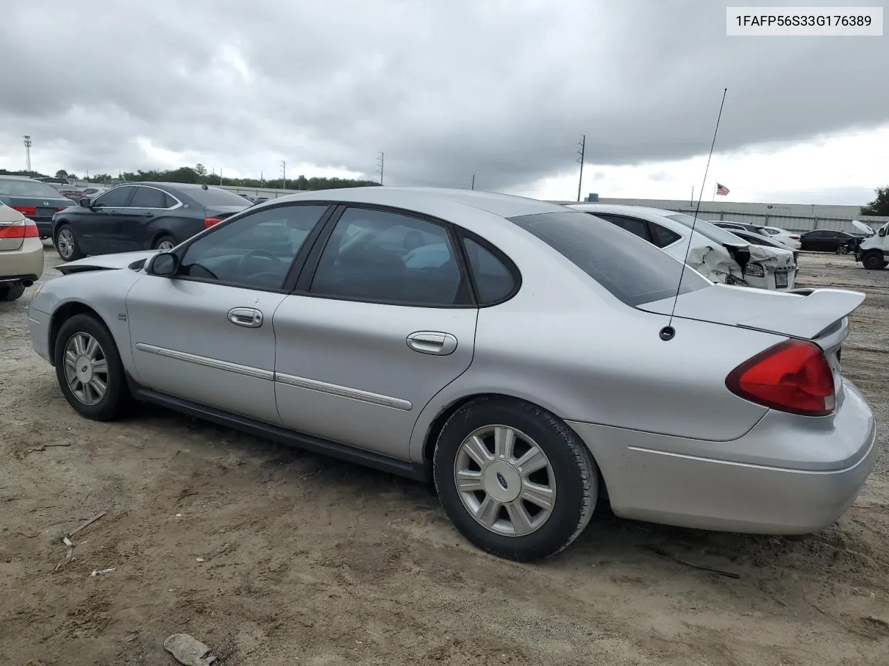 2003 Ford Taurus Sel VIN: 1FAFP56S33G176389 Lot: 70430654