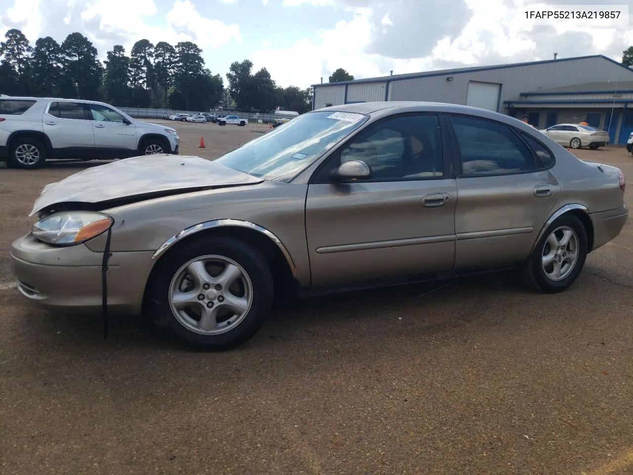 2003 Ford Taurus Ses VIN: 1FAFP55213A219857 Lot: 72182404