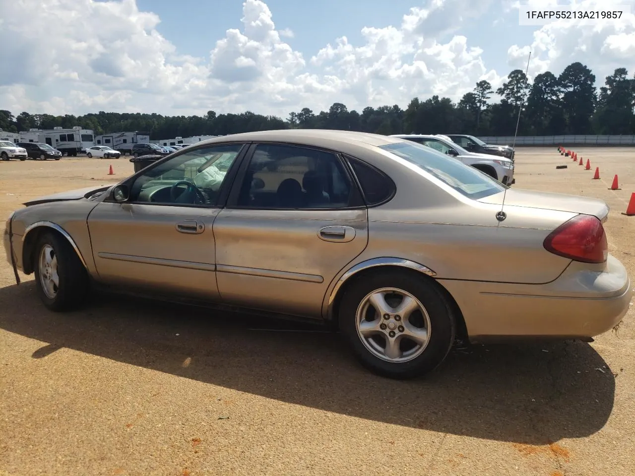 2003 Ford Taurus Ses VIN: 1FAFP55213A219857 Lot: 72182404