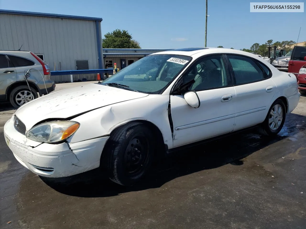 2005 Ford Taurus Sel VIN: 1FAFP56U65A155298 Lot: 53302694