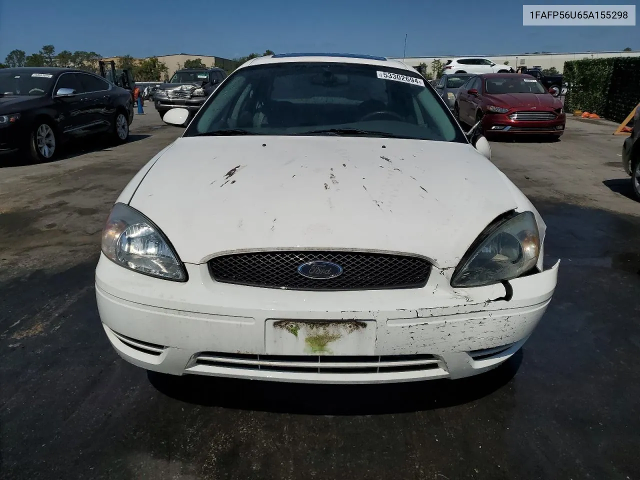 2005 Ford Taurus Sel VIN: 1FAFP56U65A155298 Lot: 53302694