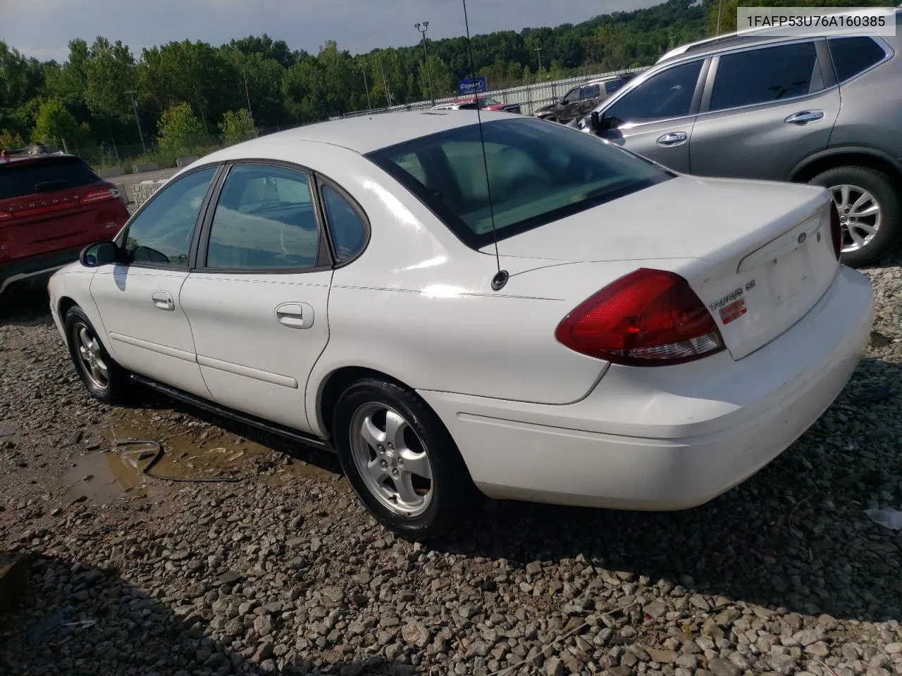 2006 Ford Taurus Se VIN: 1FAFP53U76A160385 Lot: 67753504