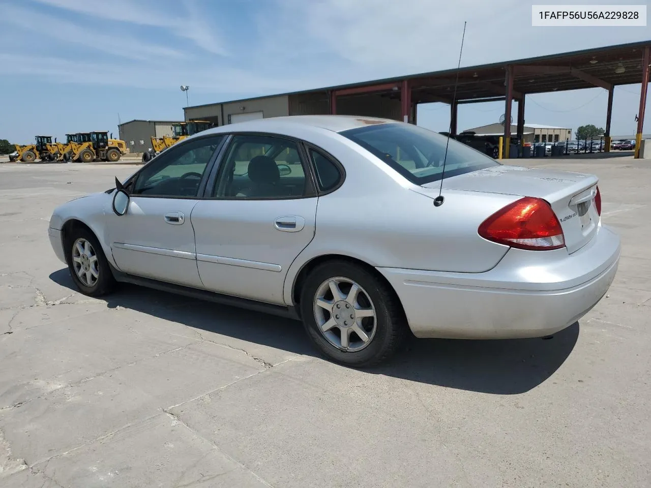 2006 Ford Taurus Sel VIN: 1FAFP56U56A229828 Lot: 68145594