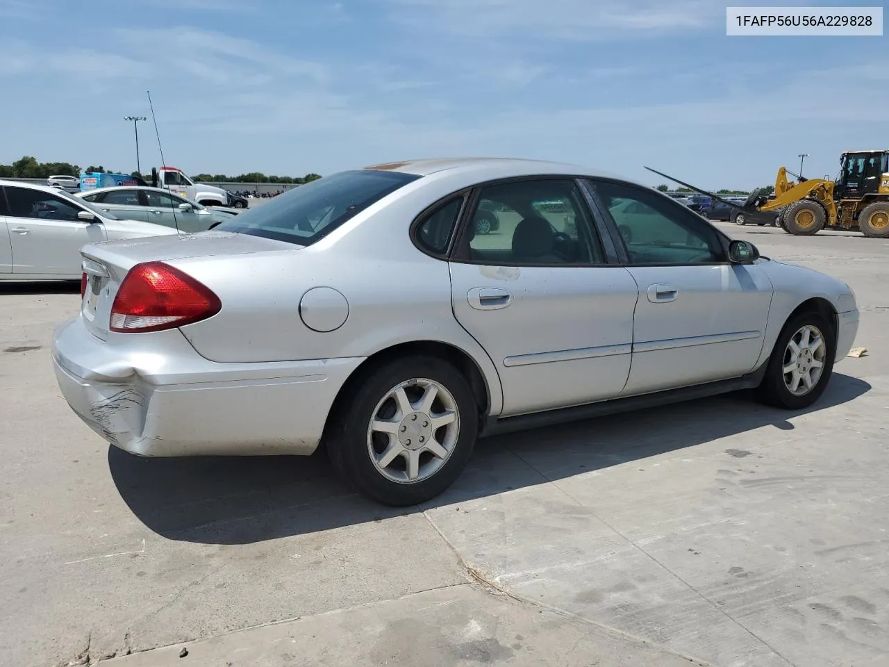 2006 Ford Taurus Sel VIN: 1FAFP56U56A229828 Lot: 68145594