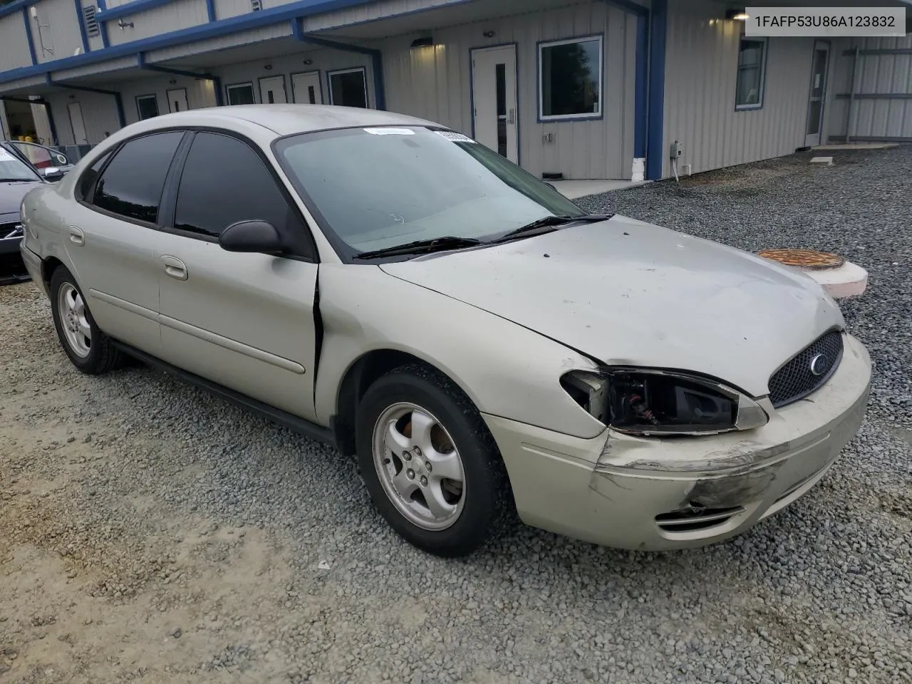 2006 Ford Taurus Se VIN: 1FAFP53U86A123832 Lot: 69588304