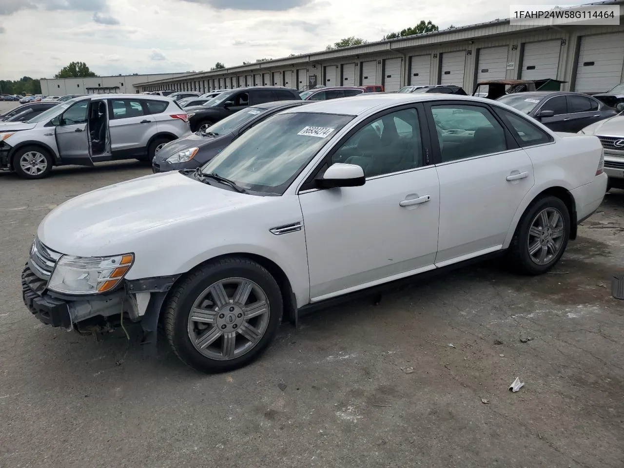 2008 Ford Taurus Sel VIN: 1FAHP24W58G114464 Lot: 66934274