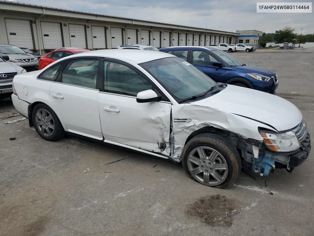 2008 Ford Taurus Sel VIN: 1FAHP24W58G114464 Lot: 66934274